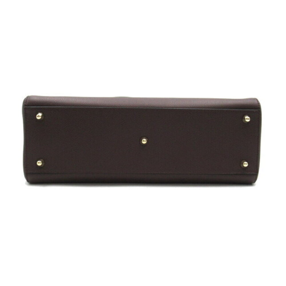 Dior Lady Dior Shoulder Bag Leather Bordeaux - Picture 4 of 10